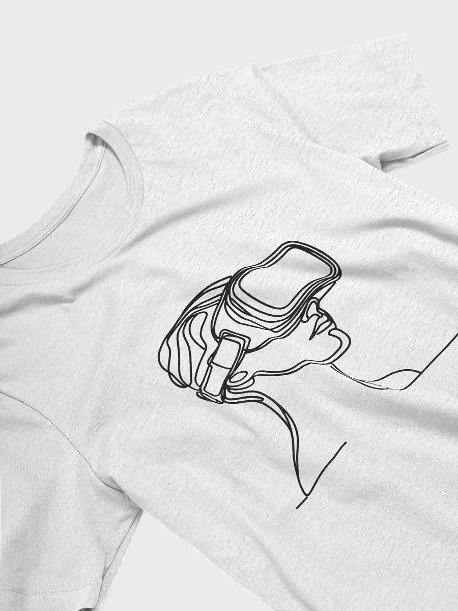 VR Headset Line Art T-Shirt T-Shirt product image (31)