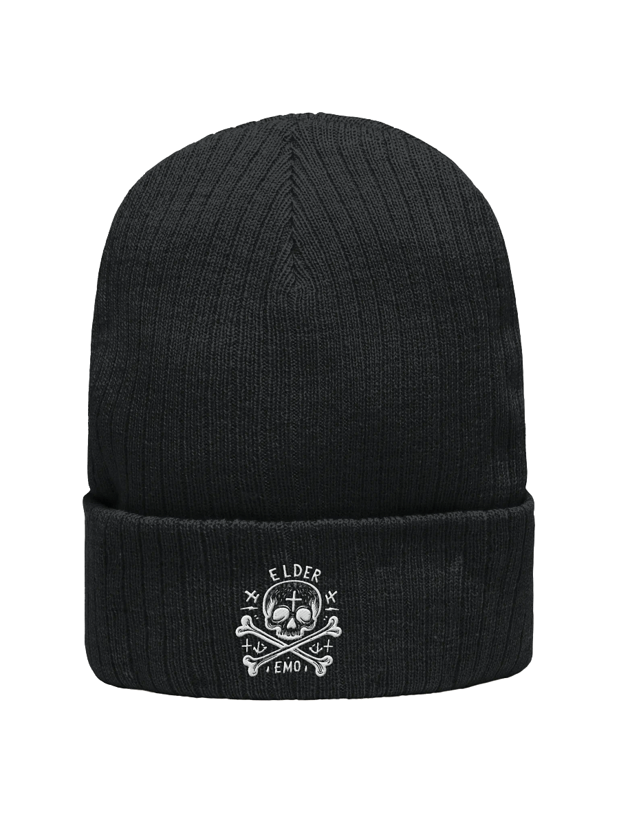Elder Emos Unite Skull and Crossbones Beanie product image (1)