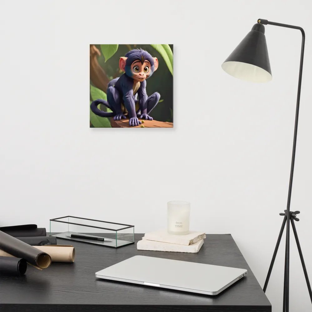 Endangered Species - Mexico - Spider Monkey Canvas Art product image (11)