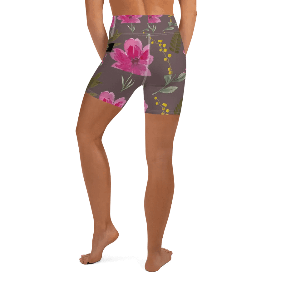 Blossom Harmony Yoga Shorts product image (4)