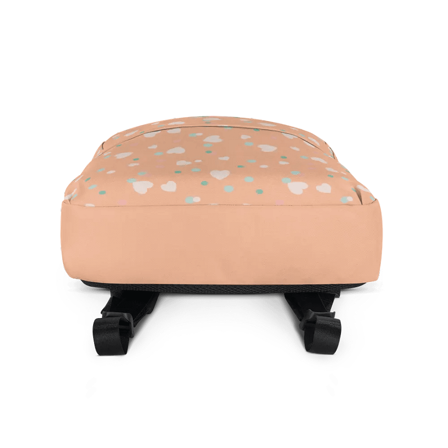 Simply Peachy Hearts and Dots Backpack product image (6)