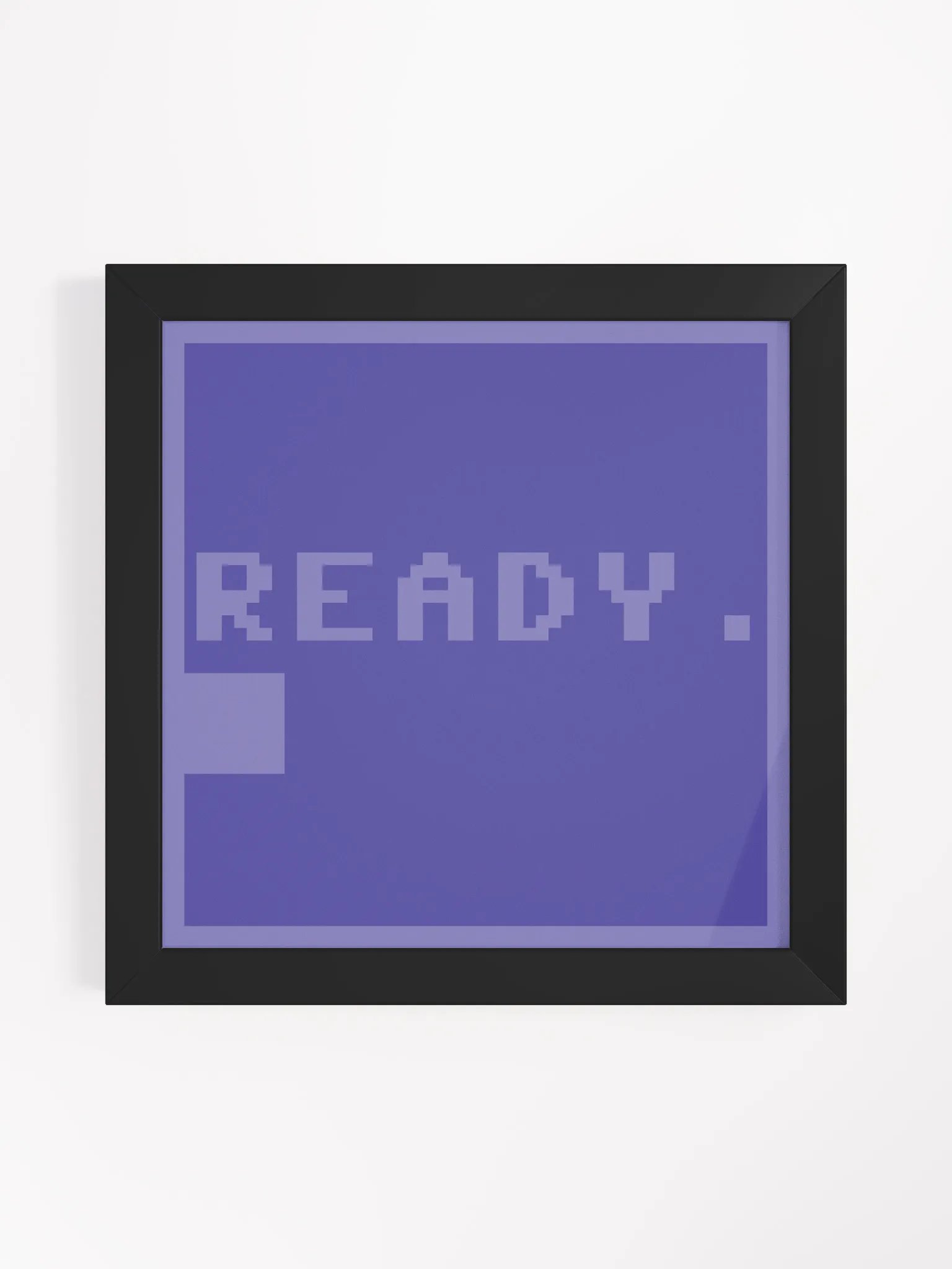 C64 Ready - Framed Print product image (1)