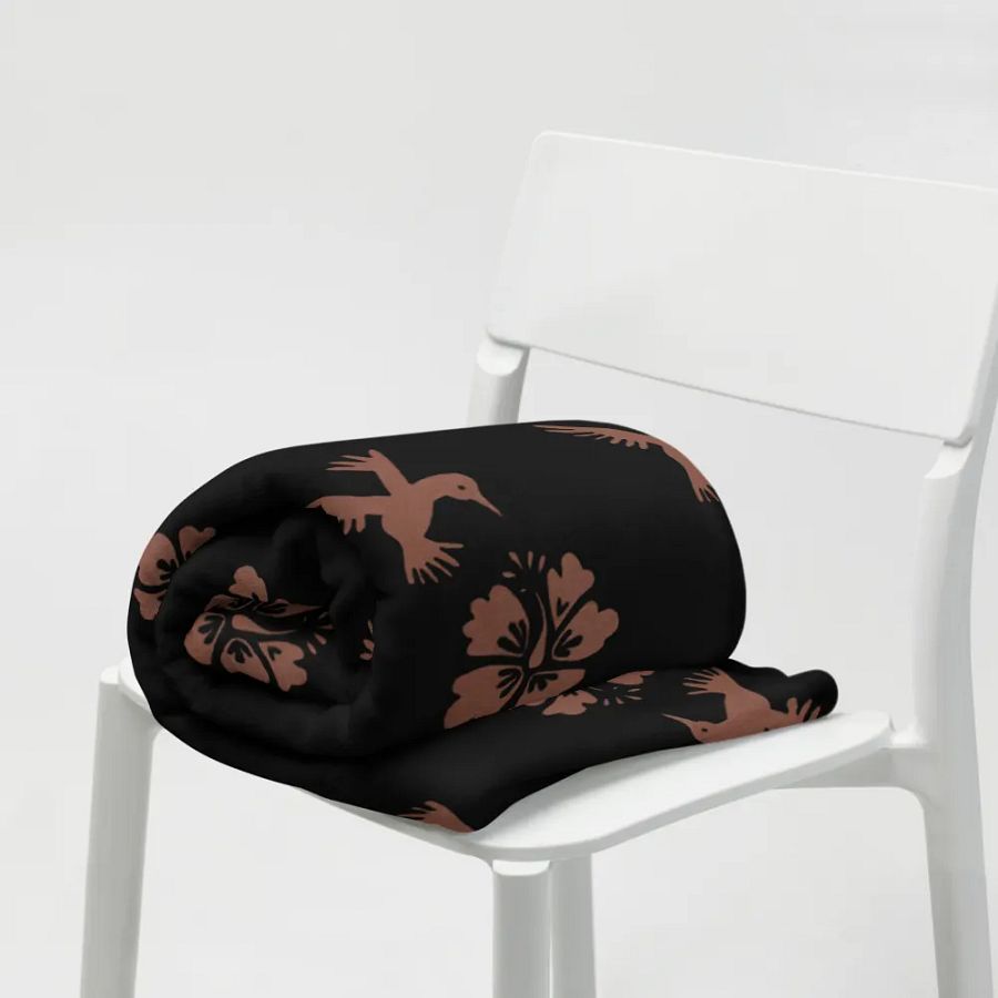 Rose Gold Hummingbird pattern product image (19)