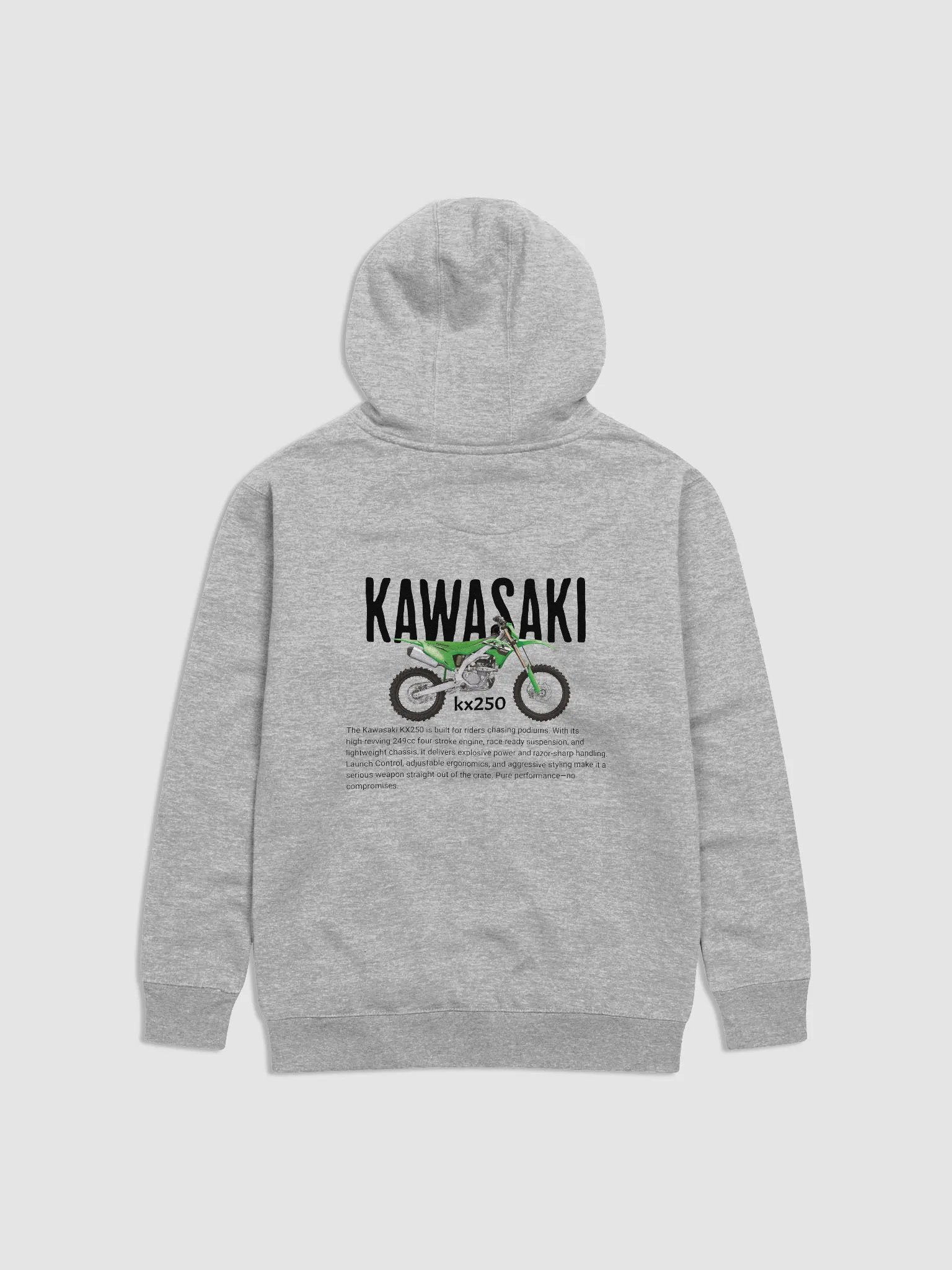 kawasaki kx250 hoodie product image (1)