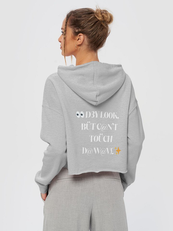 $.T.@.T. - C@N'T T0ÜCH THIS Crop Hoodie product image (19)