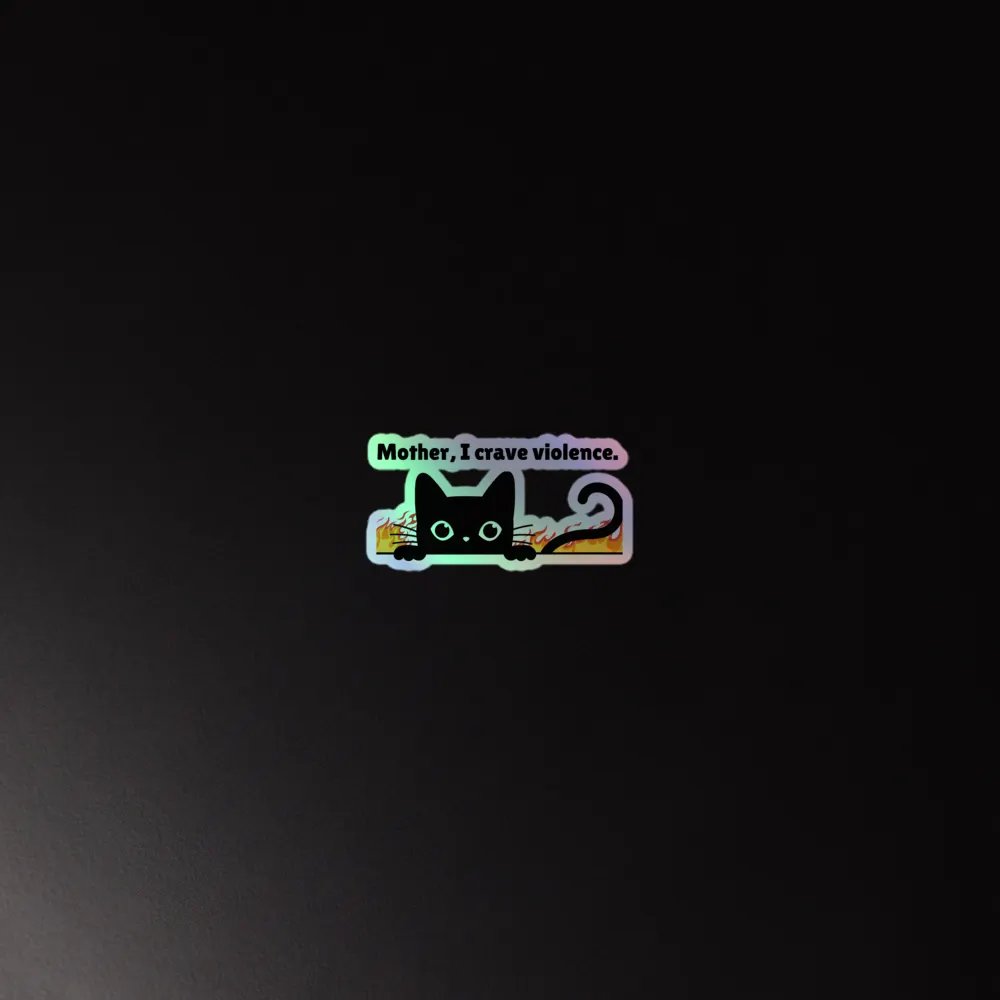 Mother, I Crave Violence Sticker product image (4)