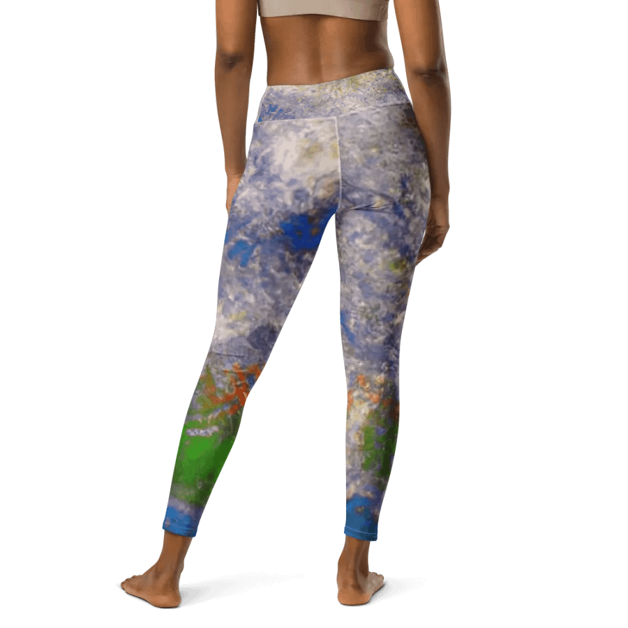 Cloudy Sky Yoga Leggings product image (3)