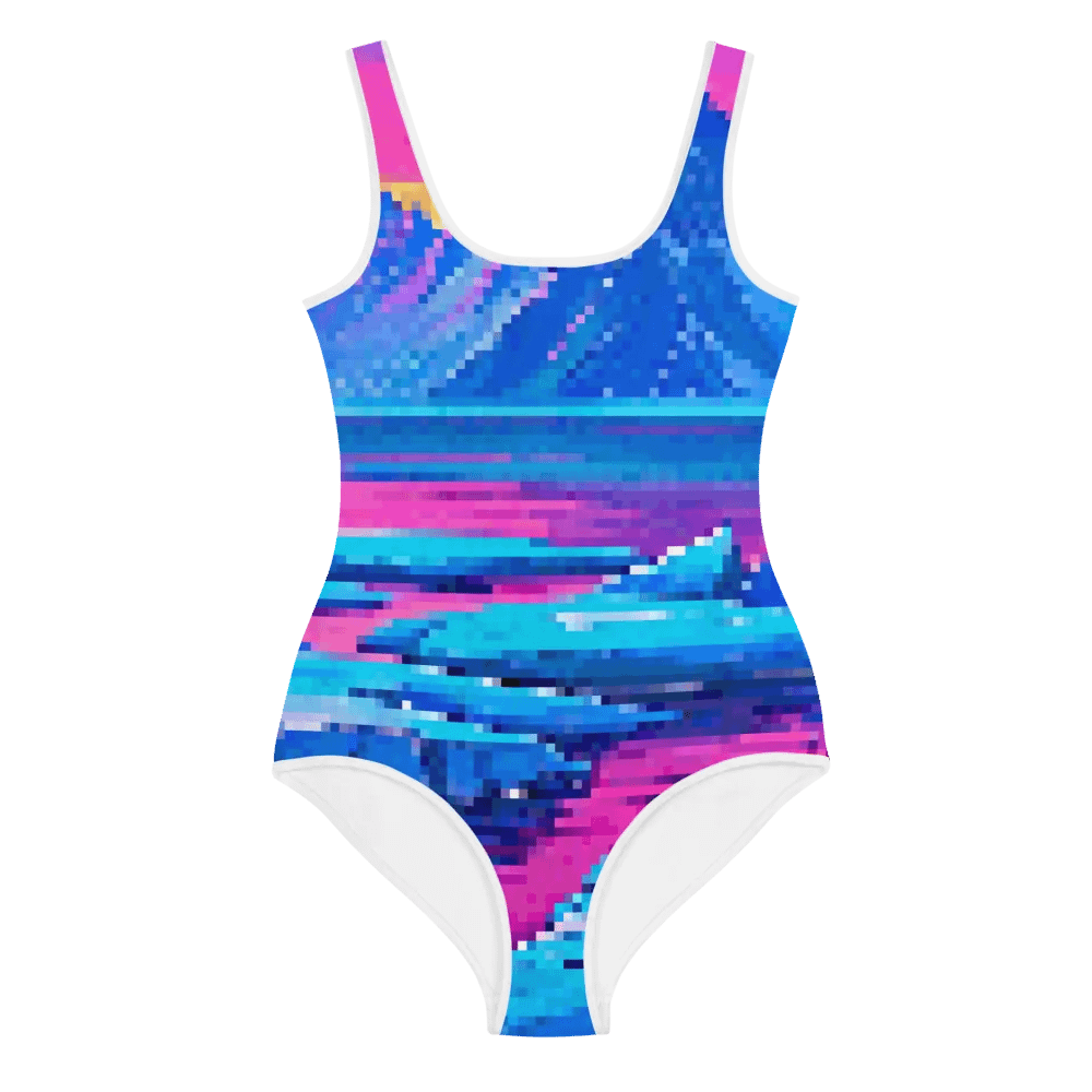 Aurora Borealis Youth Swimsuit product image (1)