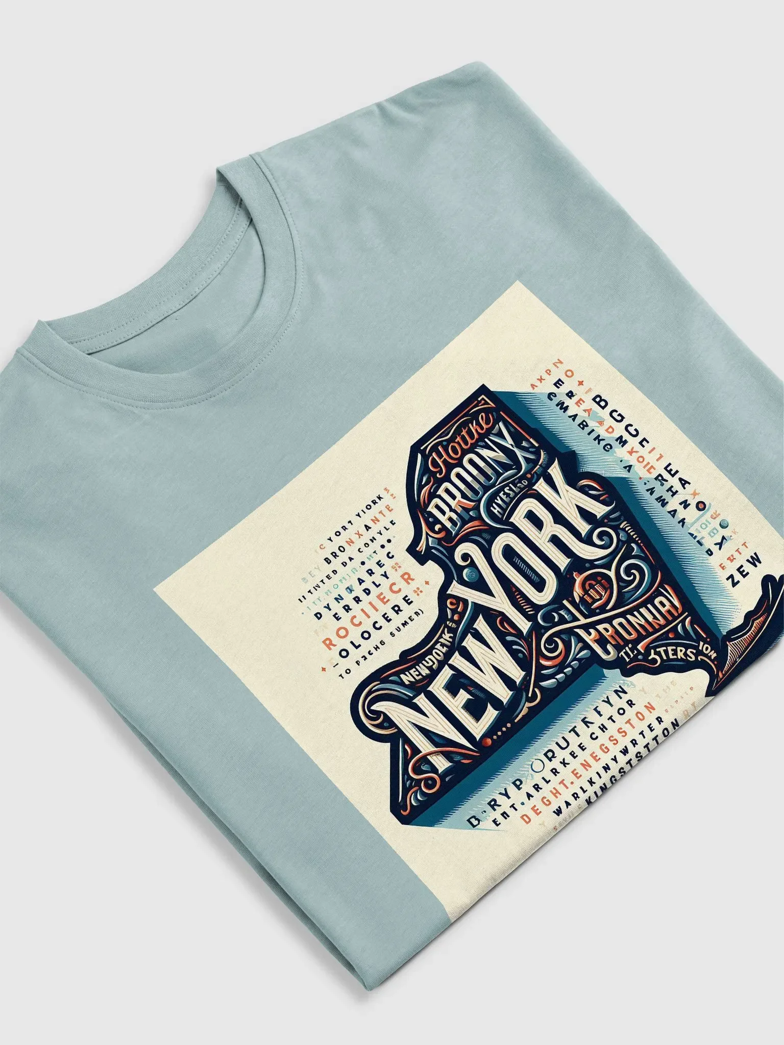 New York Typography Artistic Tee product image (33)