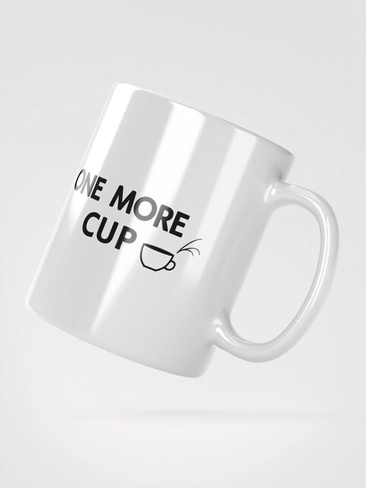 Steamy Sips White Glossy Mug product image (2)
