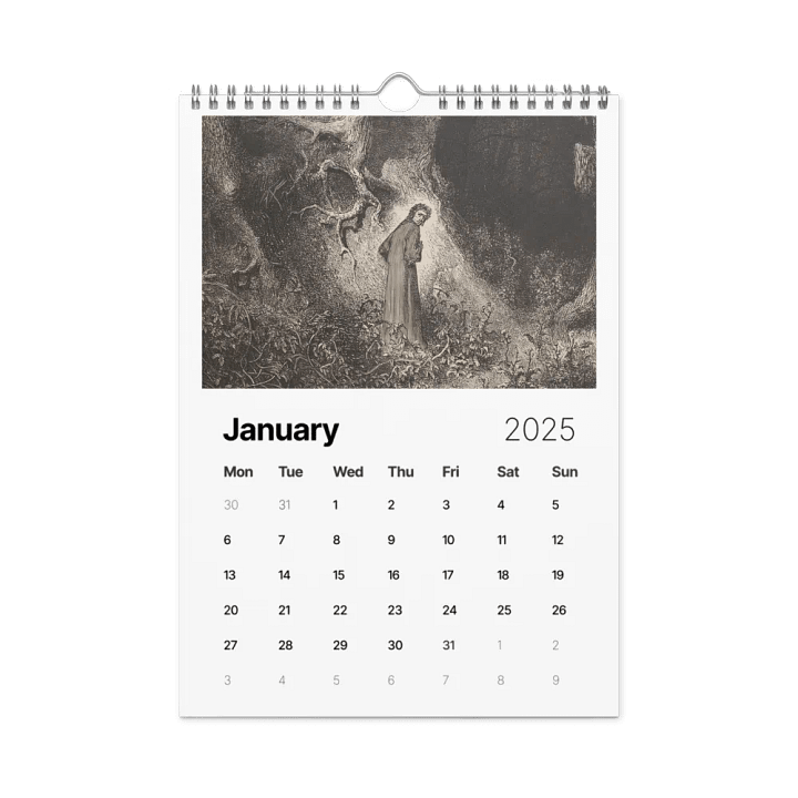 INFERNO 2025 calendar! product image (2)
