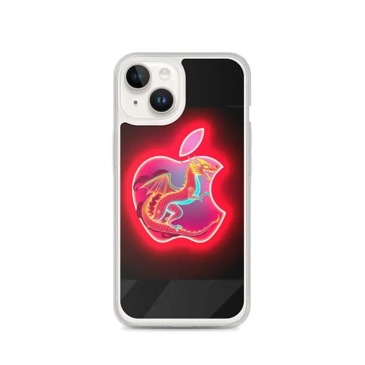Neon Dragon Apple iPhone® MagSafe® Clear Case product image (4)