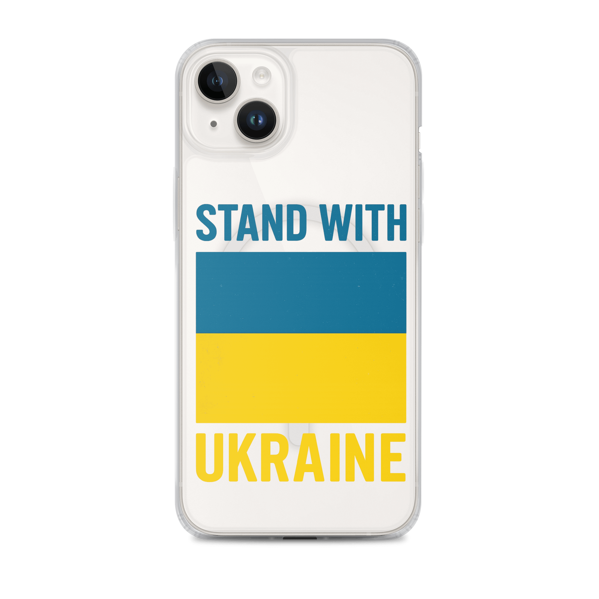 Stand with Ukraine iPhone® MagSafe® Case product image (1)