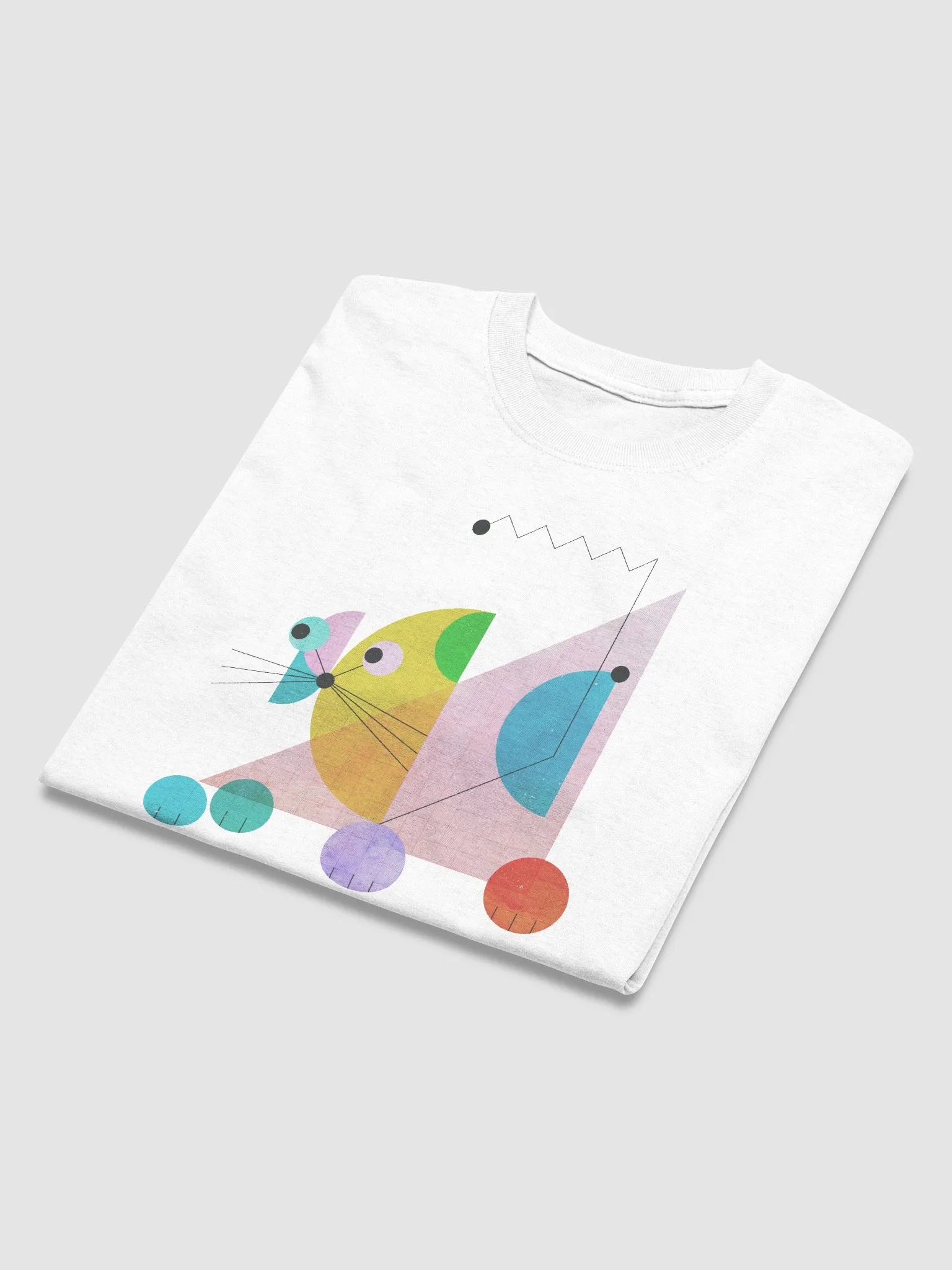 Grid Heavyweight Unisex T-Shirt product image (3)