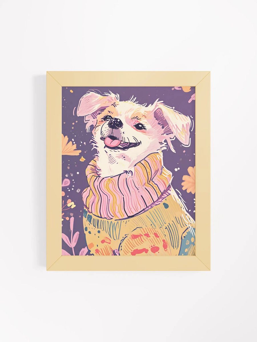 Whimsical Canine Delight Poster product image (8)