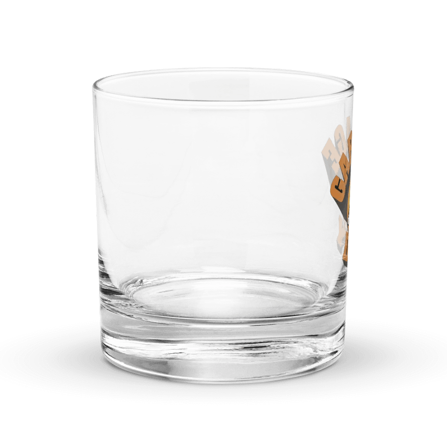 The official garbage day bourbon glass product image (3)