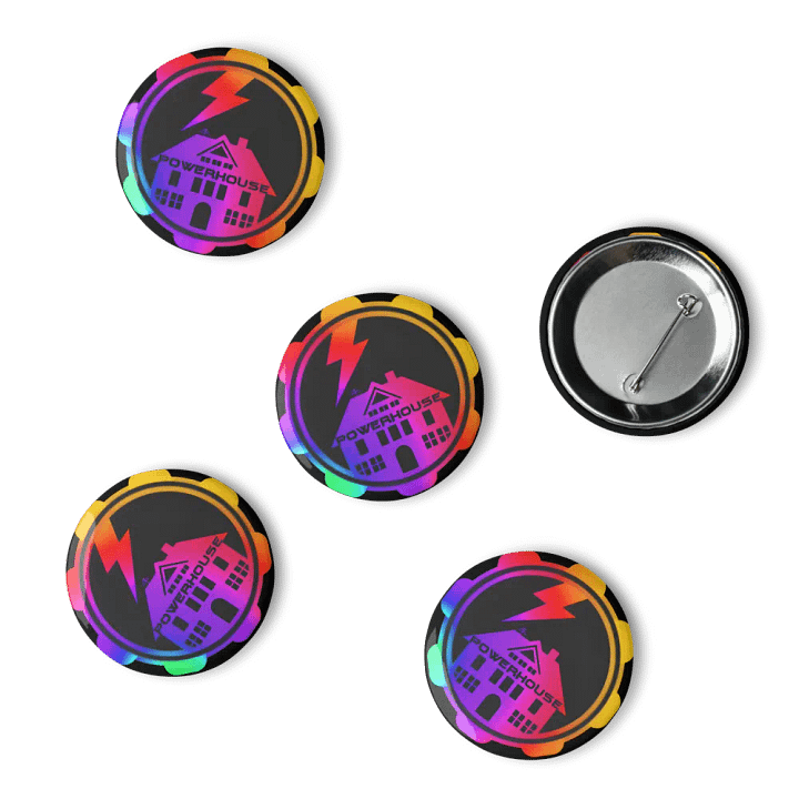 POWERHOUSE RAINBOW PINS product image (1)