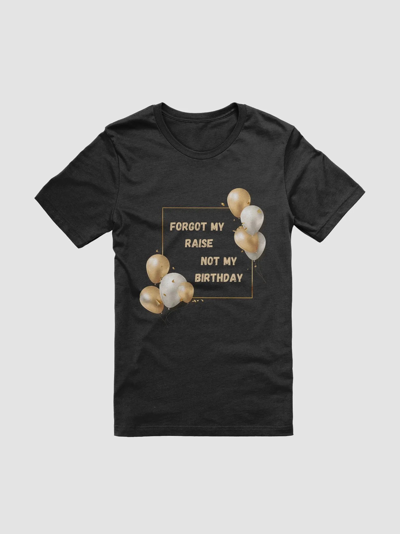 Forgot my Raise, Not my Birthday Tshirt product image (3)