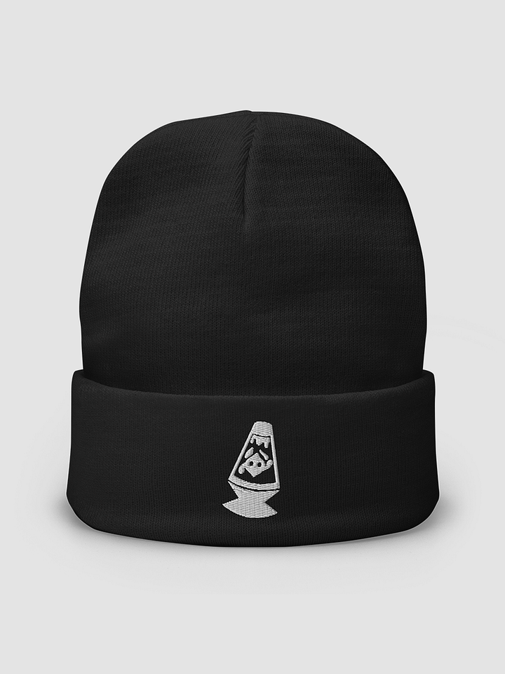 Lava Lamp Embroidered Beanie (White) product image (2)