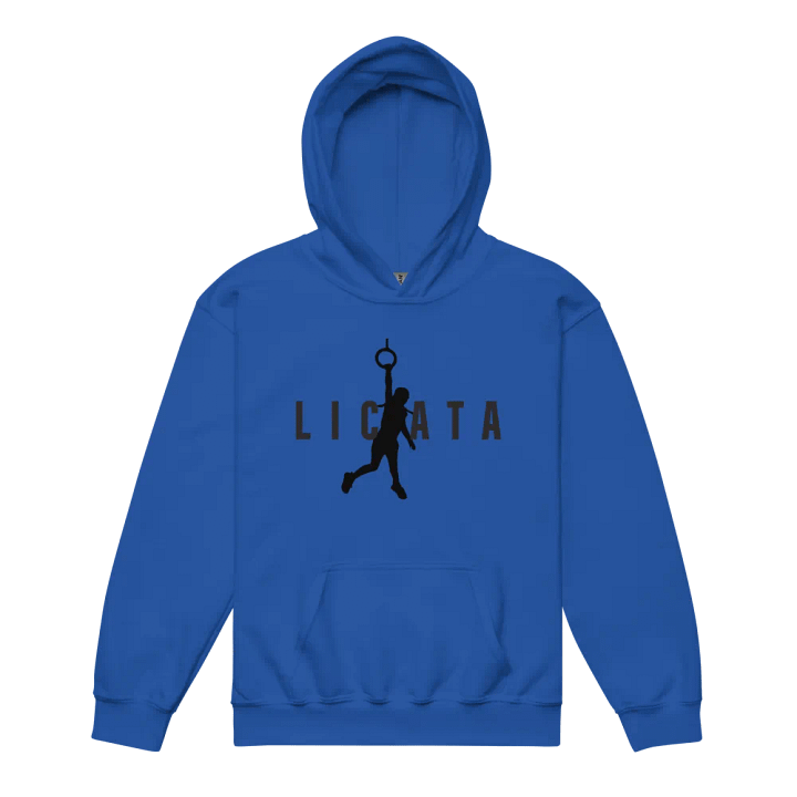 Ninja Girl Black Logo Kids Hoodie product image (1)