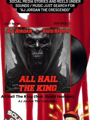 AJ JORDAN X RAVID HASHEM OUT NOW #RAP #HORRORCORE #FYP 