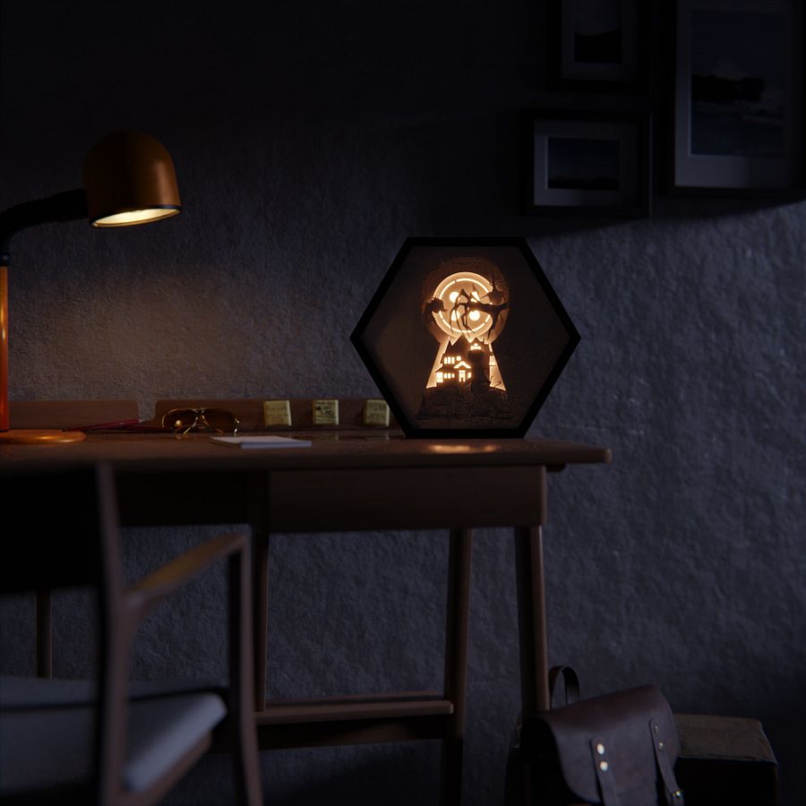Coraline Lightbox template - PDF PNG SVG DXF + Video product image (7)