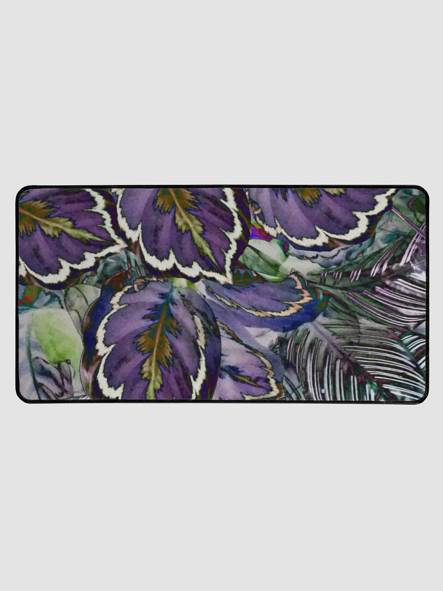 Purple Leaves Desk Mat product image (1)
