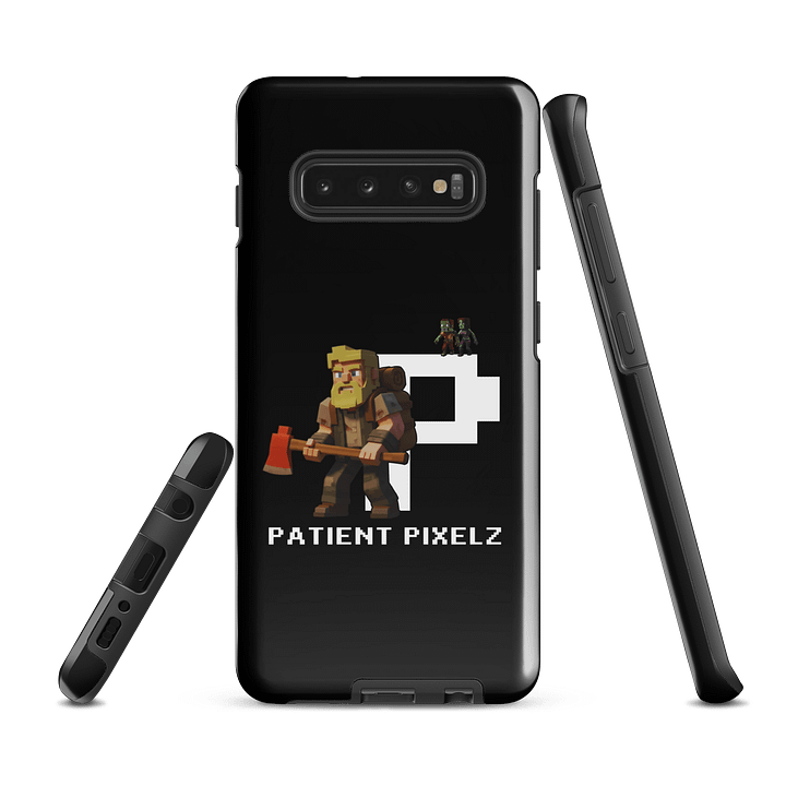 Patient PixelZ P Logo Samsung® Tough Case (Black) product image (2)