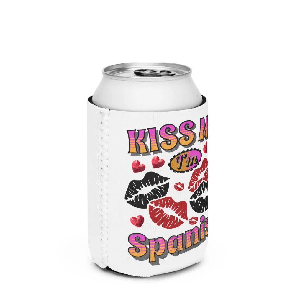 Kiss Me m Spanish Can Cooler product image (3)