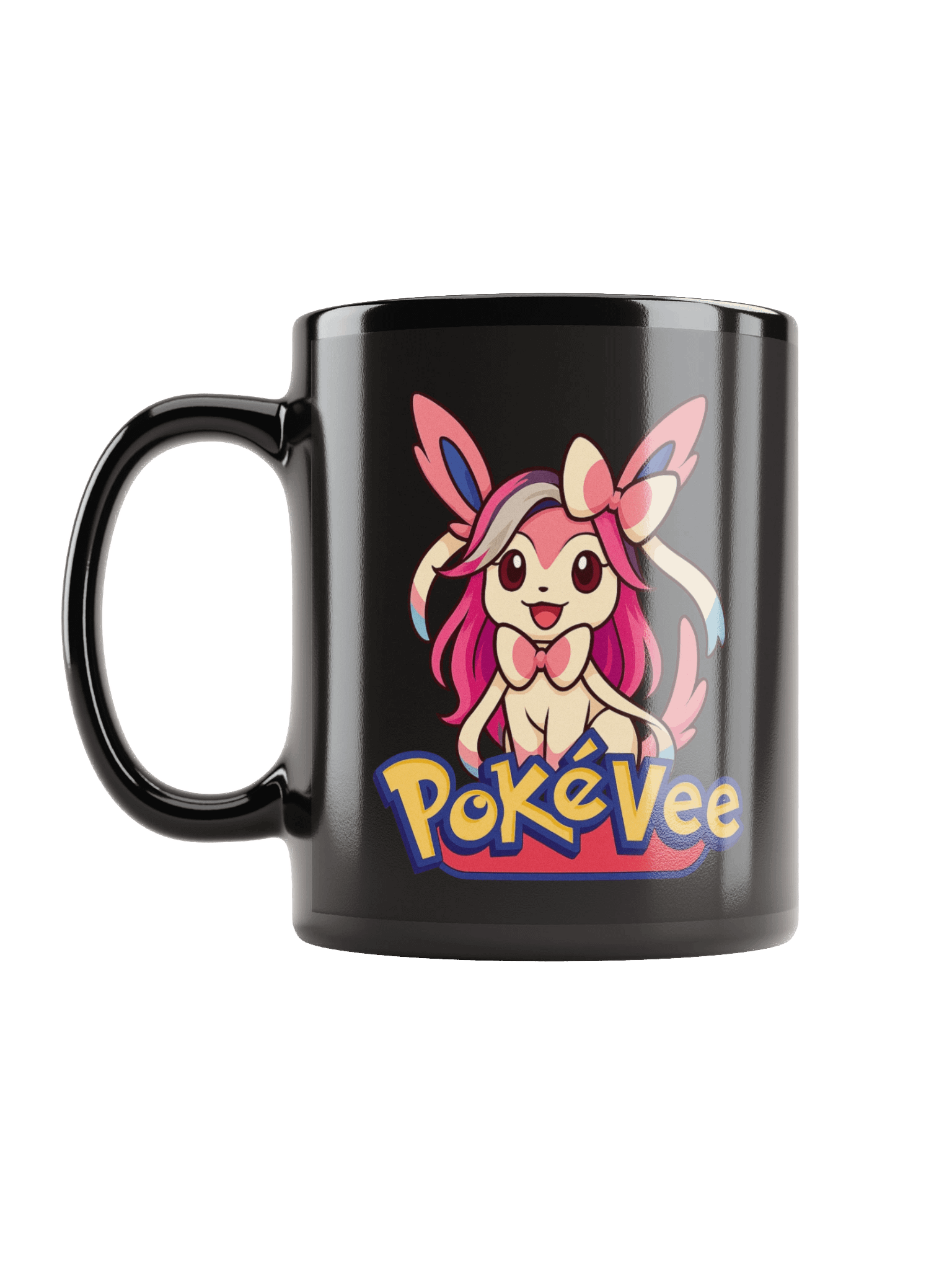 PokéVee Black Mug product image (6)