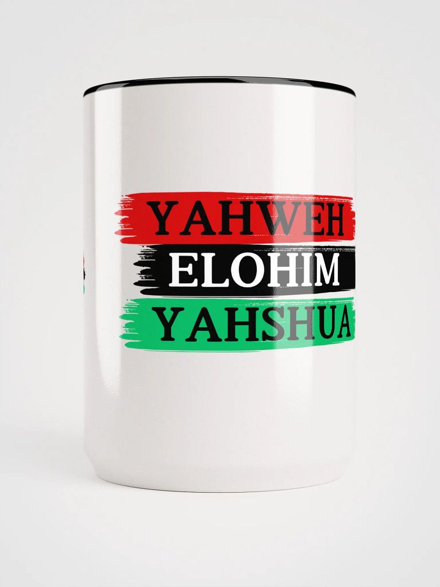 Yahweh Elohim Yahshua 15oz Mug product image (1)