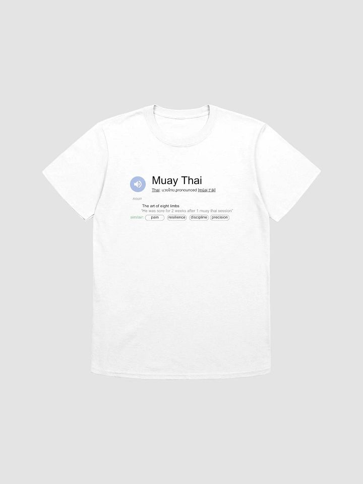 Definition of Muay Thai(White edition) product image (1)