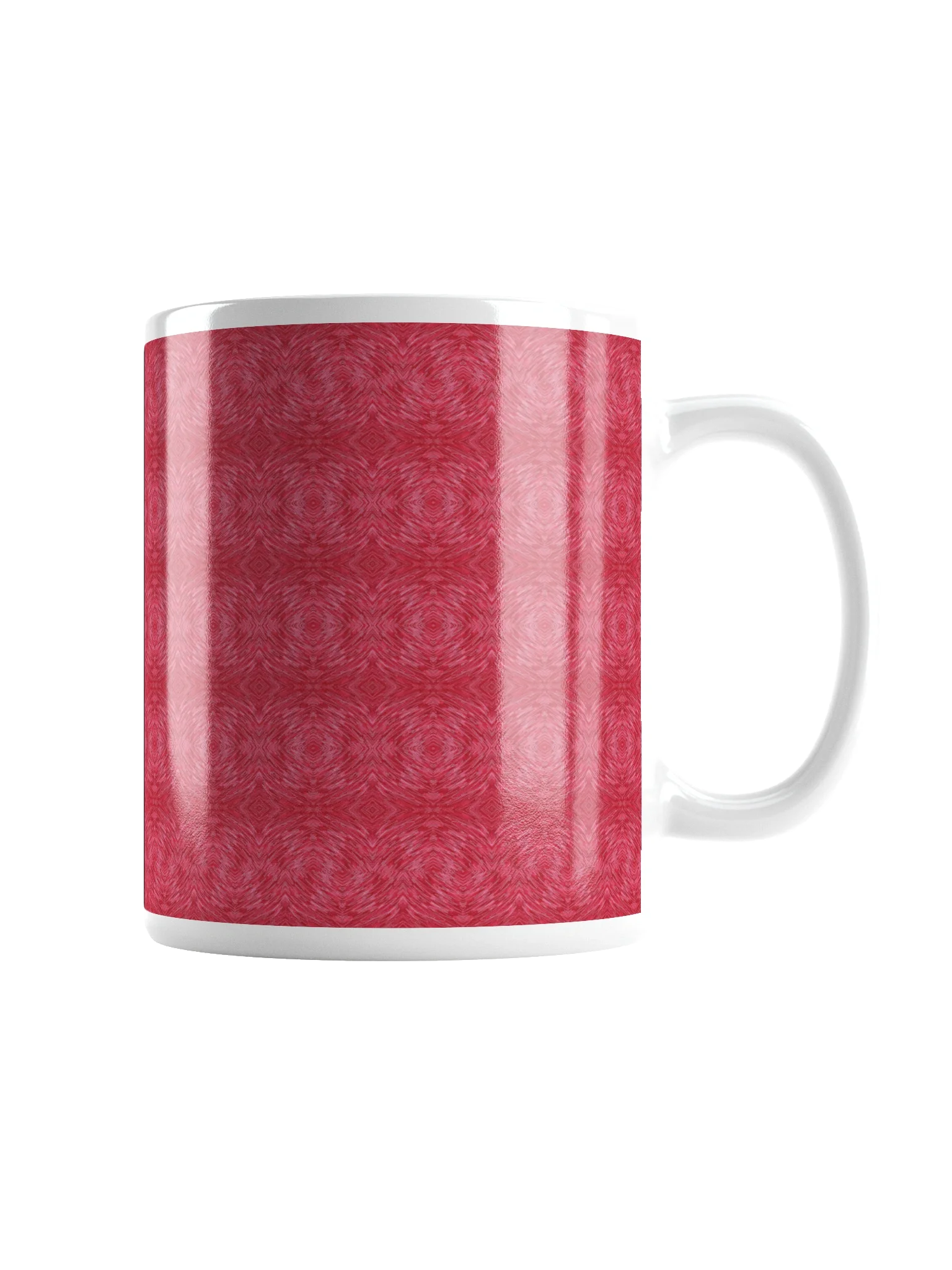 Crimson Frost – White Glossy Mug product image (5)