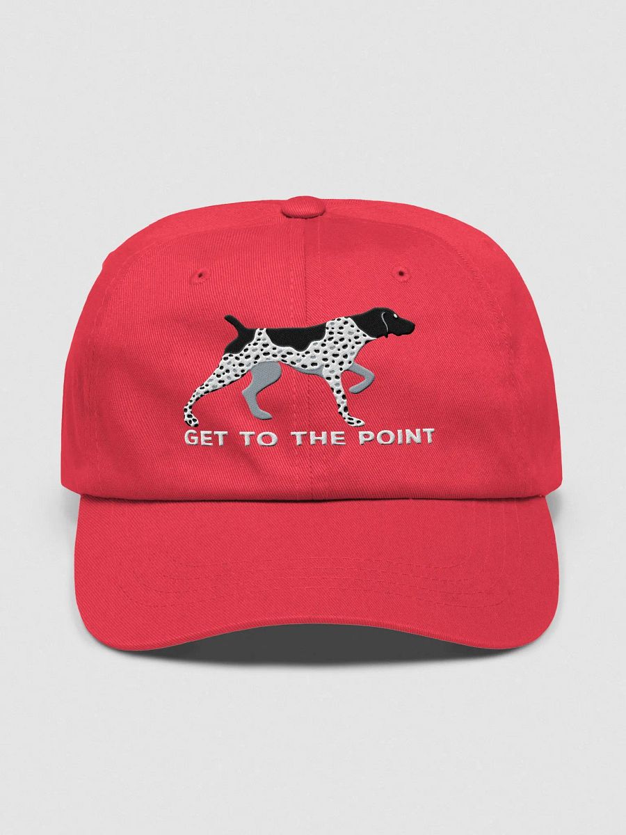 Get to the Point(2) Classic Dad Hat(Embroidered) of a German Shorthaired Pointer(Black Roan) product image (1)