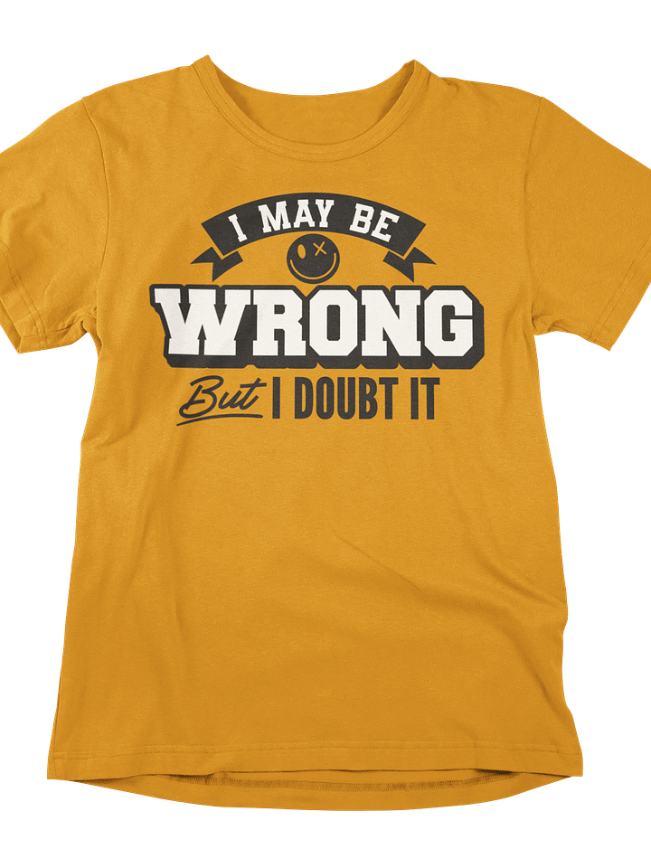Confident Doubt T-Shirt product image (5)