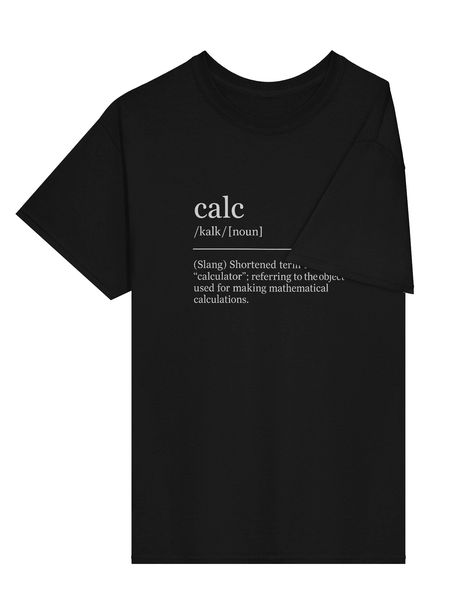 Calc is Short for... Women's Tee product image (25)