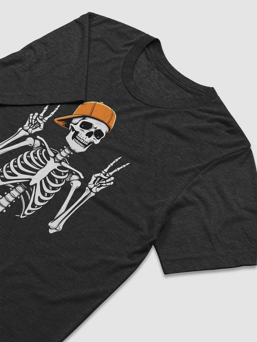 Skeleton Peace Sign Halloween Tee product image (13)