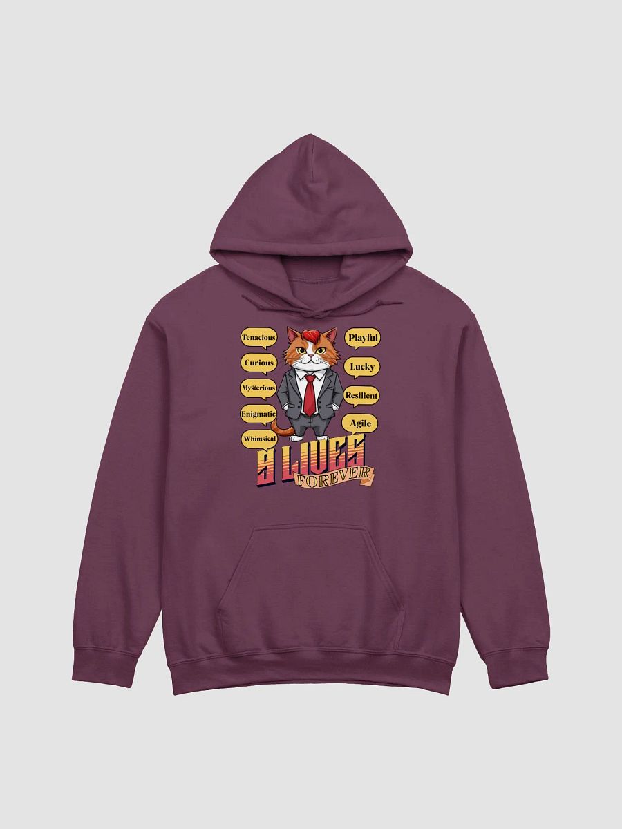 9 Lives Forever Cat Suit Hoodie product image (17)