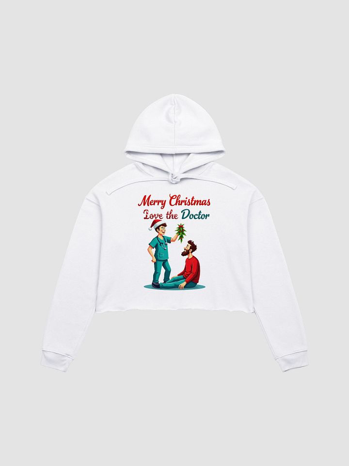 Mistletoe Love Crop Hoodie product image (6)