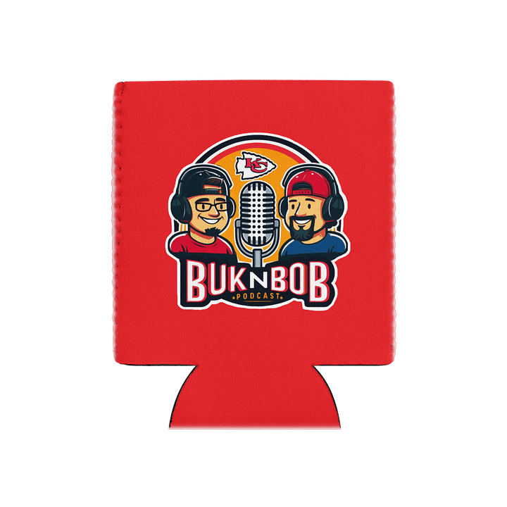 Buk n Bob Podcast Can Cooler product image (1)