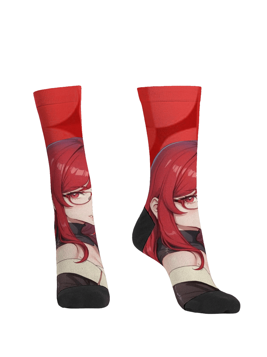 (RED WAIFU) K Socks product image (2)