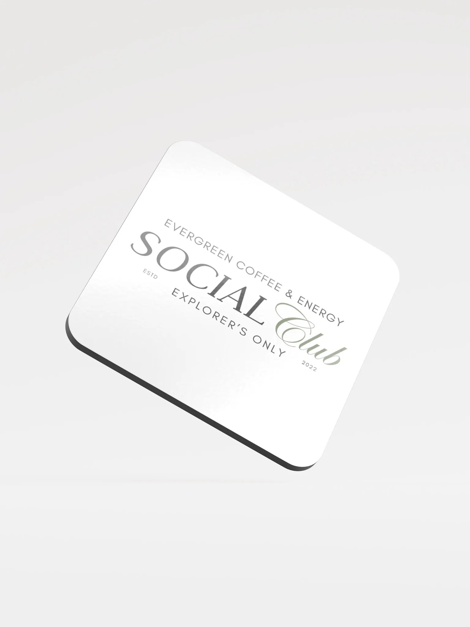 Social Club Cork Coaster | Sip Society product image (4)