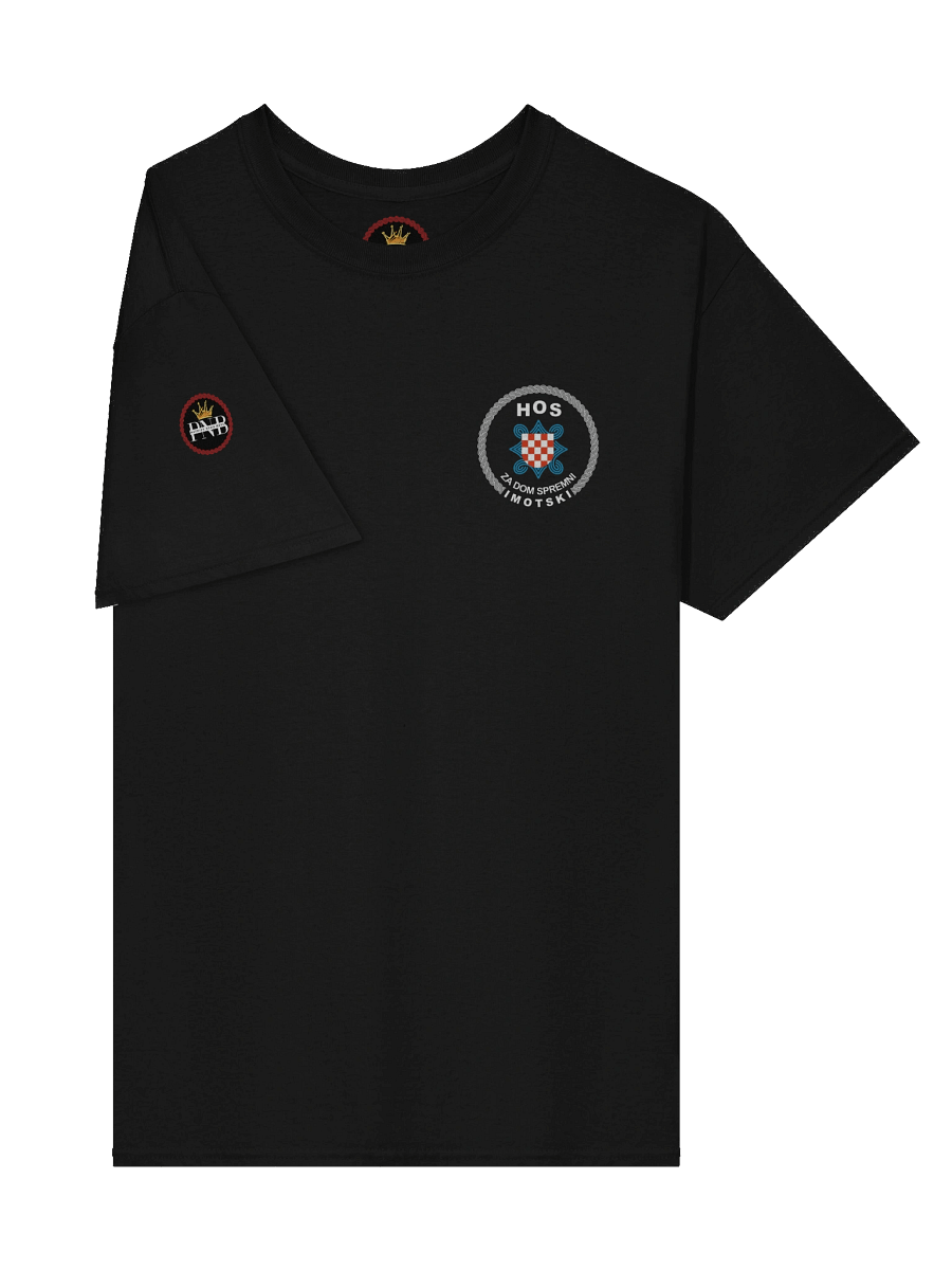 Crowned Logo Streetwear T-Shirt HOS Imotski product image (4)