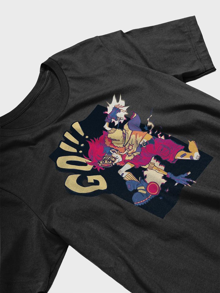 GO!! Shirt [Berry] product image (2)
