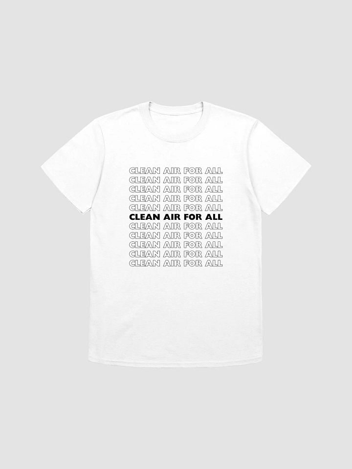 Clean air for all - Unisex t-shirt (Light) product image (1)