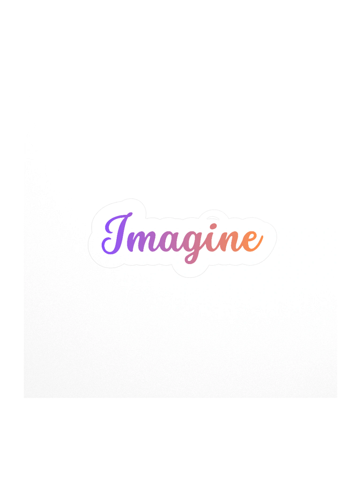 Imagine in Color Kiss Cut Stickers product image (2)