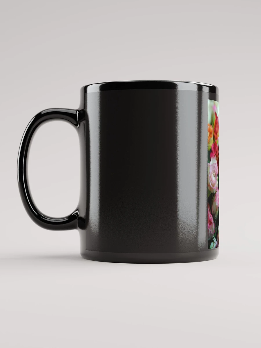 Flowers 260 Black Coffee Mug product image (6)