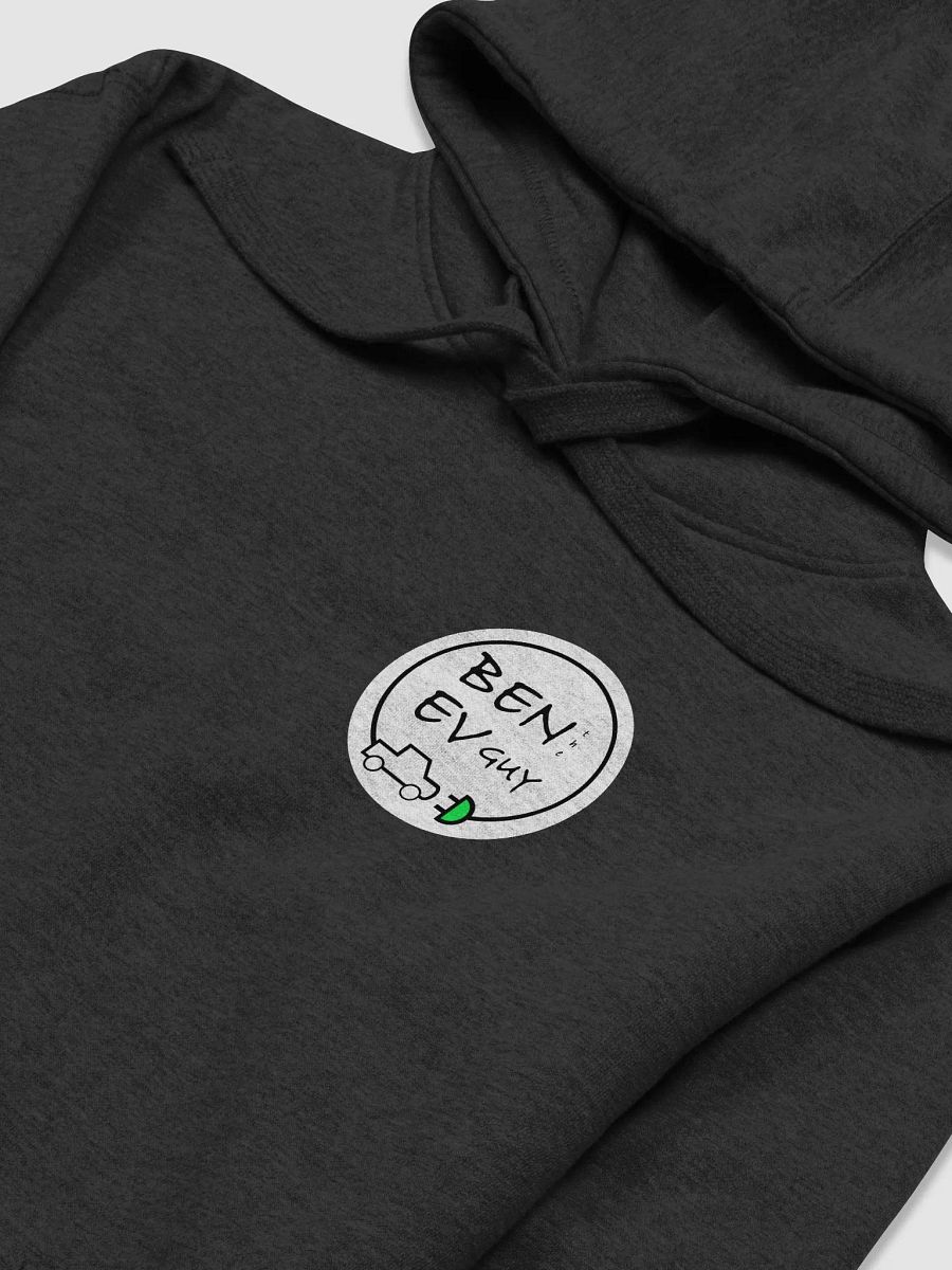 Hoodie with big logo - white background product image (30)