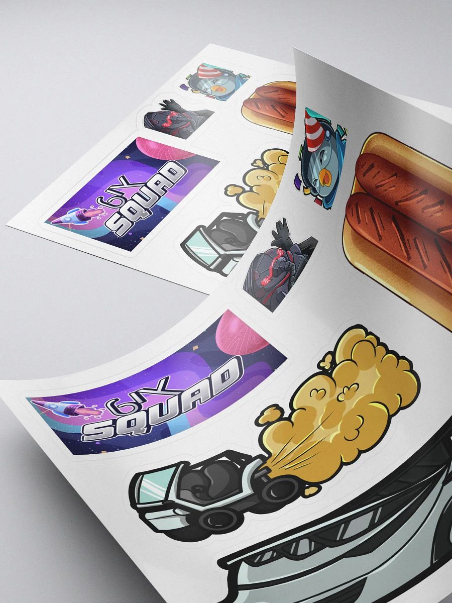 6 Emote Sticker Pack product image (4)