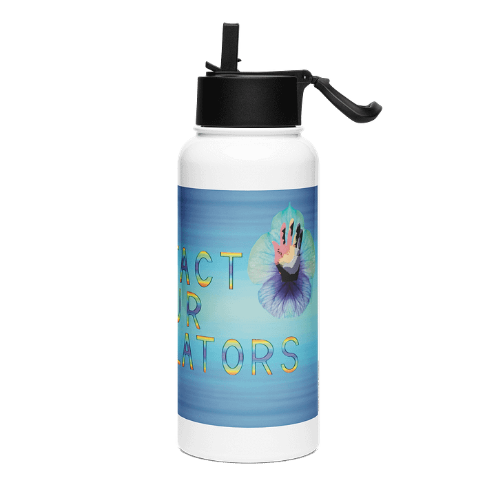 Contact Your Legislators water bottle product image (1)